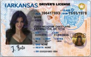 Template Arkansas Drivers License v2 | Template photoshop